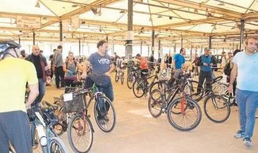İkinci el bisiklet pazarı kuruldu