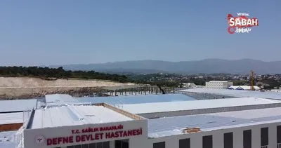 300 yataklı Defne Devlet Hastanesi’nin yapımın sonuna gelindi | Video