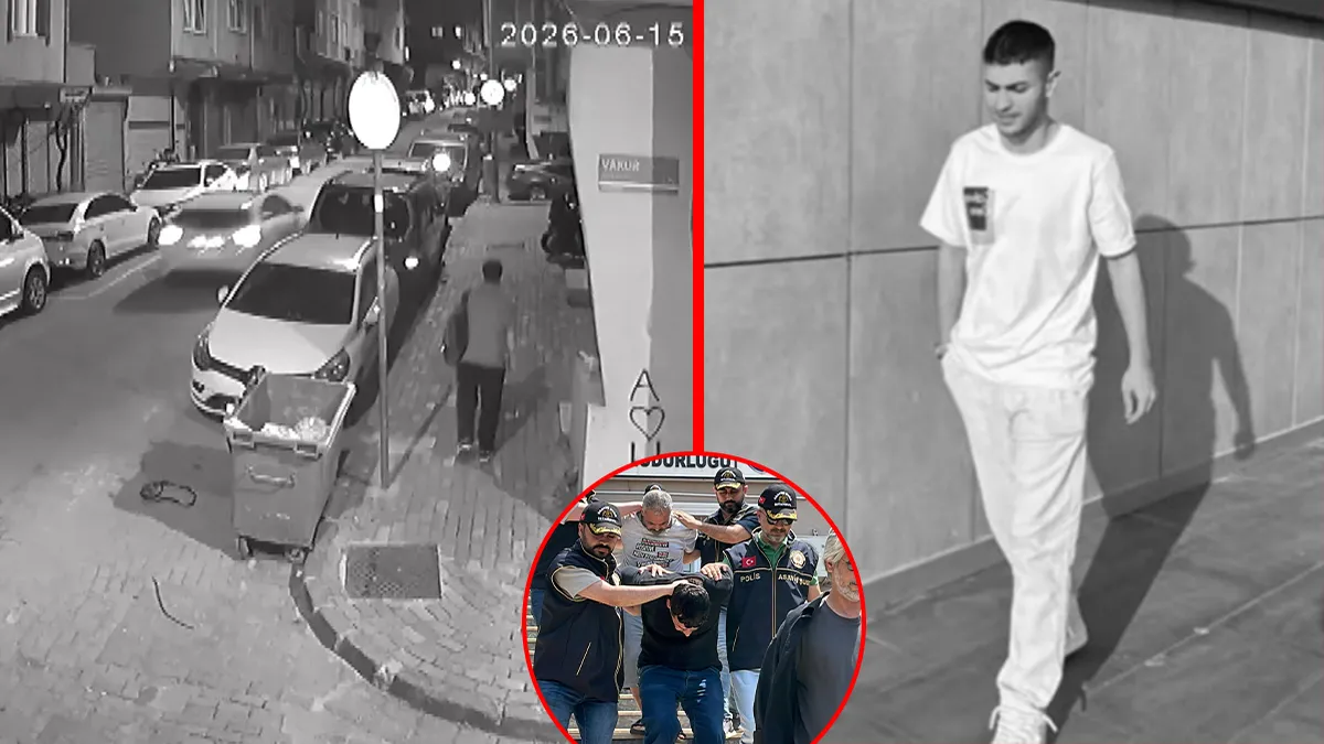 Güngören'de bir sokakta yaşanan cinayet olayıyla ilgili polis incelemesi.