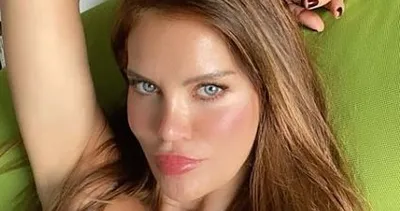 Sıfır makyaj poz veren Ebru Şallı farklı görüntüsüyle şaşırttı! Ebru Şallı cesaretini konuşturdu!