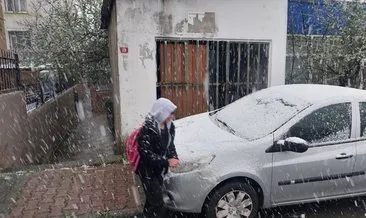 İstanbul’da kar sürprizi