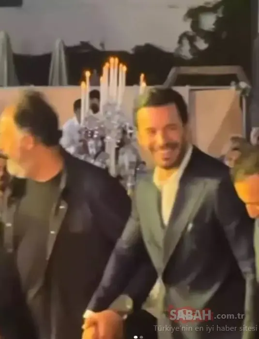 Ünlü oyuncu Ferit Kaya ile Yasemin Ceren evlendi! Yakışıklı oyuncu Barış Arduç düğünde halay çekti!