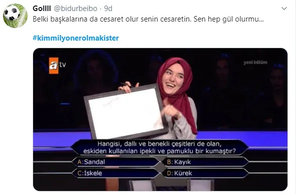 Kim Milyoner Olmak İster'de yarışan Ümmü Gülsüm Türkiye'yi duygulandırdı