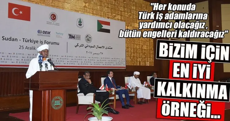 Sudan’dan Türk iş adamlarına davet