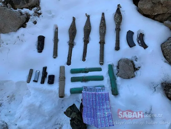 Van'da PKK'ya ait 2'si EYP ile tuzaklanmış 3 büyük tüp ele geçirildi