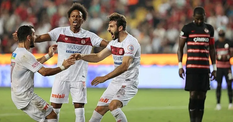 Sivasspor, deplasmanda Gaziantep FK’yi mağlup etti