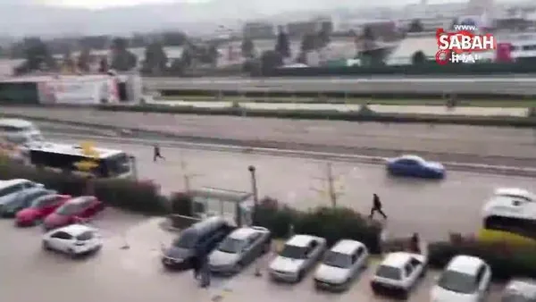 Bursa'da nefes kesen takip... Polis kaçan hırsızı böyle yakaladı | Video