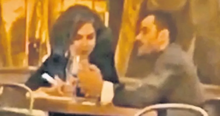 Cihangir’de kız arkadaşıyla görüntülendi