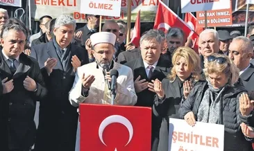 Merasim Sokak şehitleri anıldı