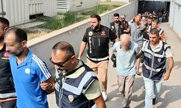 Narkokapan operasyonunda 152 kişi tutuklandı #adana