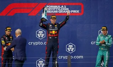F1 Miami Grand Prix’sinin galibi Verstappen oldu!