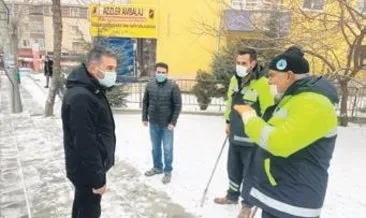 Pursaklar Belediyesinden karla etkin mücadele