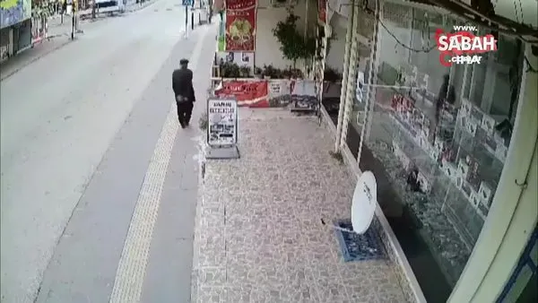 Osmaniye'de çiçek çalan hırsız kamerada | Video