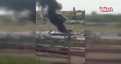 Almanya’da küçük uçak düştü: 2 ölü | Video