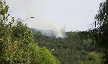 Son dakika: Aydos Ormanı’nda yangın çıktı