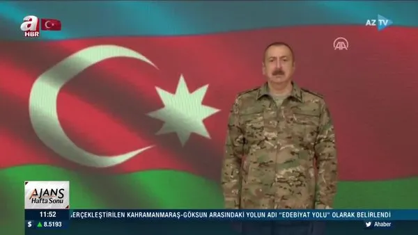 Son dakika | Azerbaycan Cumhurbaşkanı Aliyev'den canlı yayında flaş duyuru! Karabağ'ın kalbi de işgalden kurtarıldı | Video