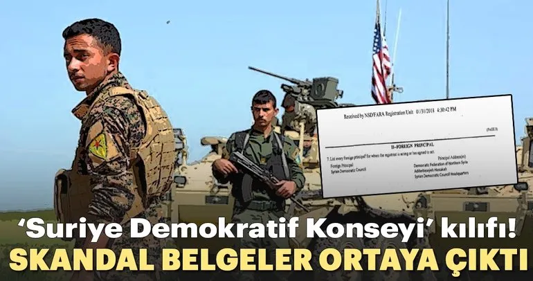Terör örgütü YPG/PKK’nın Washington’da büro açmak için başvurduğu ortaya çıktı