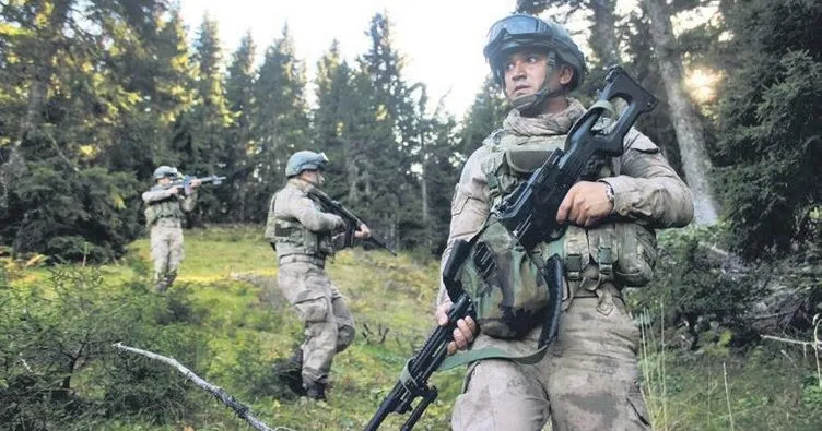 PKK’nın Karadeniz grubuna darbe 5 terörist öldürüldü