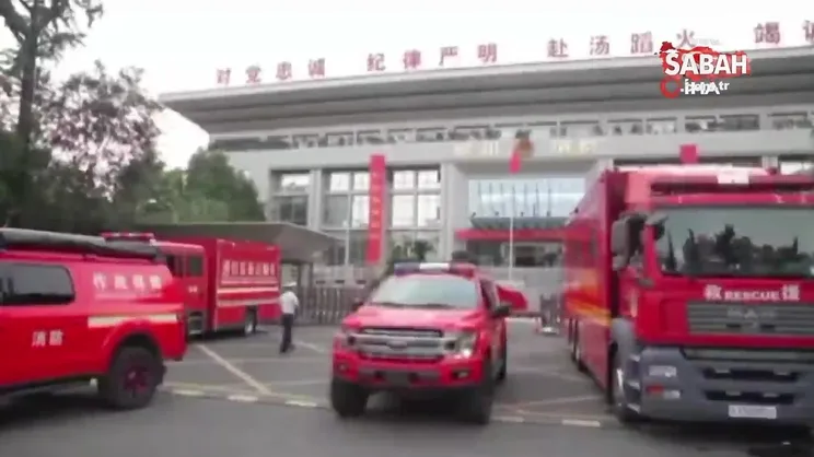 Çin’de 6.1 büyüklüğünde deprem! | Video