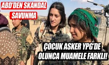 ABD söz konusu YPG olunca ’’çocuk askere’’ sessiz kaldı!