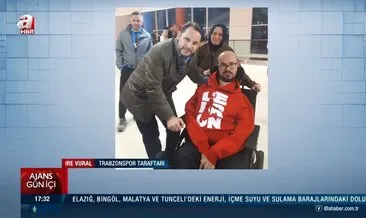 Son dakika: Berat Albayrak hayalini gerçekleştirmişti! Trabzonsporlu engelli genç: Harika duyguydu