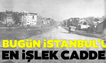 Şimdi İstanbul’un en işlek caddesi!  İşte ilk kez göreceğiniz Eski İstanbul fotoğrafları