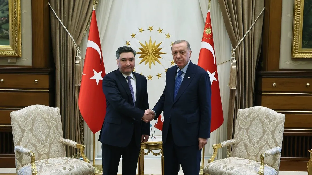 Başkan Erdoğan, Kazakistan Başbakanı Bektenov'u kabul etti! Türk devletlerine Gazze çağrısı
