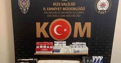 Kaçak sigara operasyonu! #rize