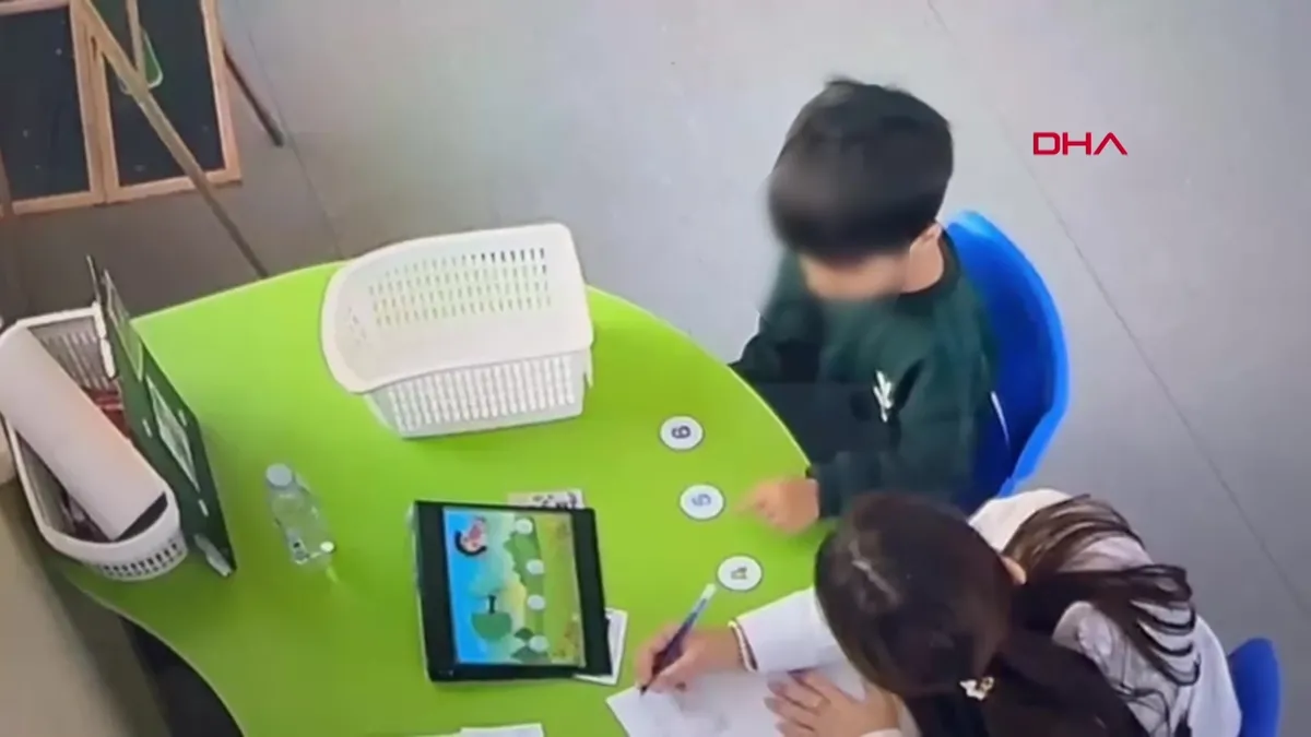 Otizmli çocuğa şiddet uyguladığı iddia edilen eğitmen ağır cezada yargılanacak | Video