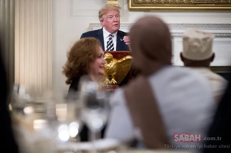 Trump’ın Beyaz Saray’ında ilk iftar