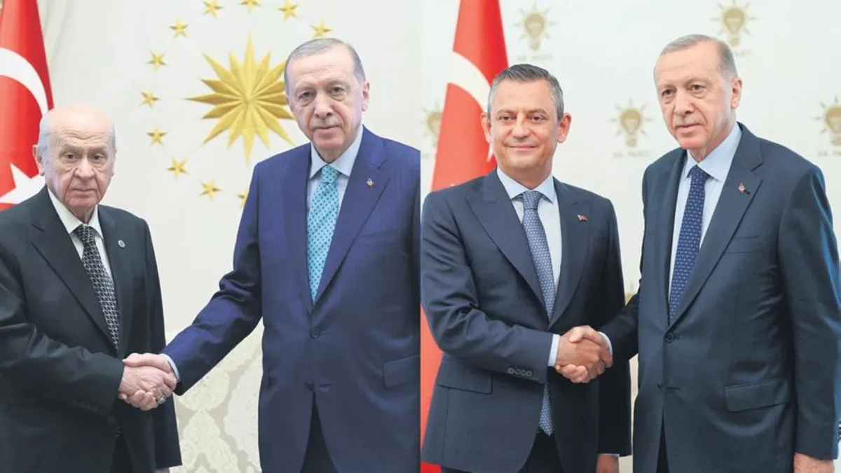 Başkan Erdoğan, Bahçeli ve Özel’le bayramlaştı Başkan Erdoğan, Bahçeli ve Özel’le bayramlaştı