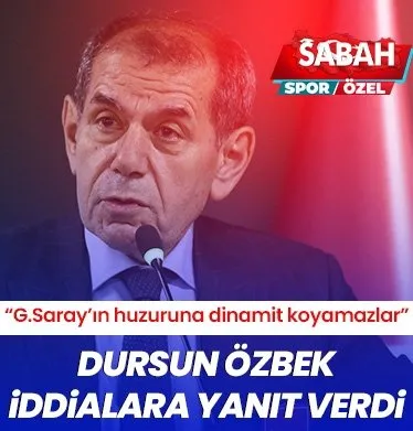 Dursun Özbek SABAH Spor’a açıkladı! Ödemeler ve Florya projesi için flaş sözler...