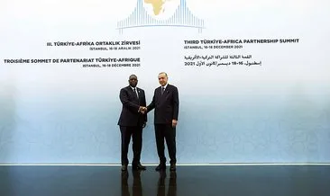 Başkan Erdoğan, Senegal Cumhurbaşkanı Sall ile görüştü #istanbul