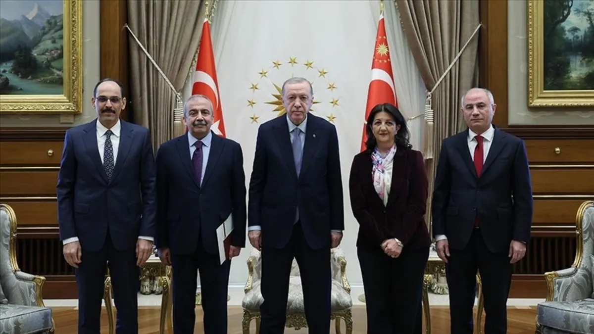 SON DAKİKA... Başkan Recep Tayyip Erdoğan DEM Parti heyetini kabul edecek