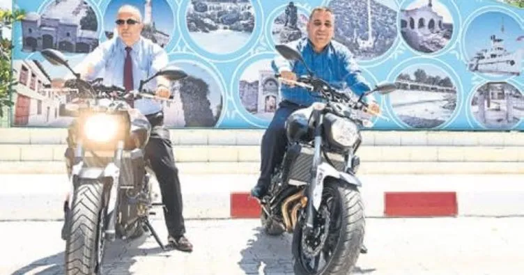 Tarsus Belediyesi’nden ilçe emniyetine motosiklet