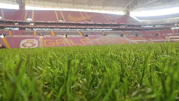 Galatasaray hibrit çime geçti