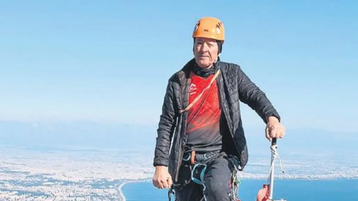 73 yaşında zirvede bir hayat