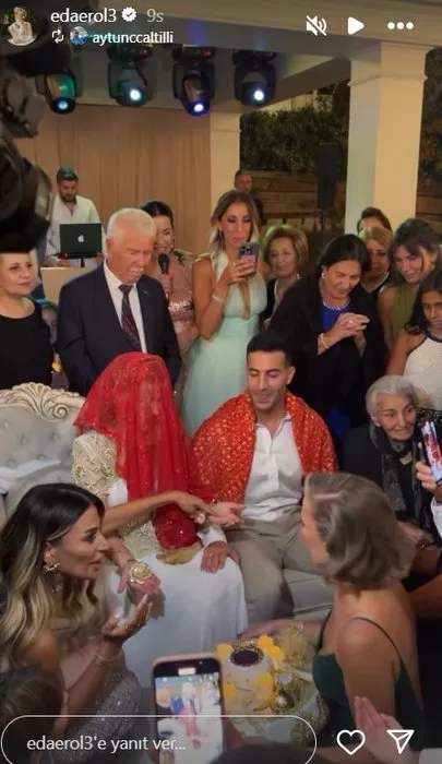 Kardeşinin kınasında aşk dolu kareler... Esra Erol ve eşi Ali Özbir’in romantik anları: Aşkito hareketler