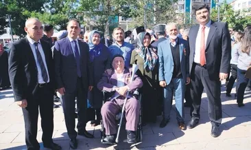 Başkentte gaziler unutulmadı