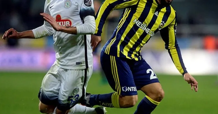 Çaykur Rizespor: 7 - Fenerbahçe: 24