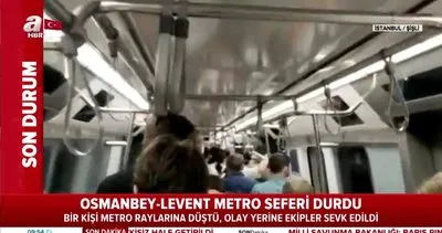 Son dakika haberi: İstanbul’da metro istasyonunda dehşet! Raylara atlayan kişi metronun  altında kaldı... İlk görüntüler | Video