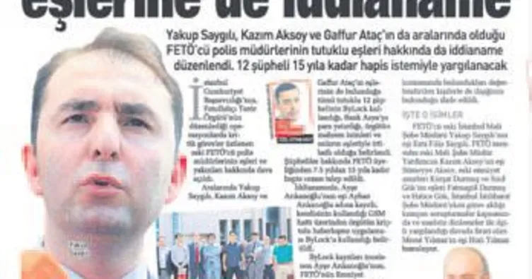 15 yıl hapisle yargılanacaklar