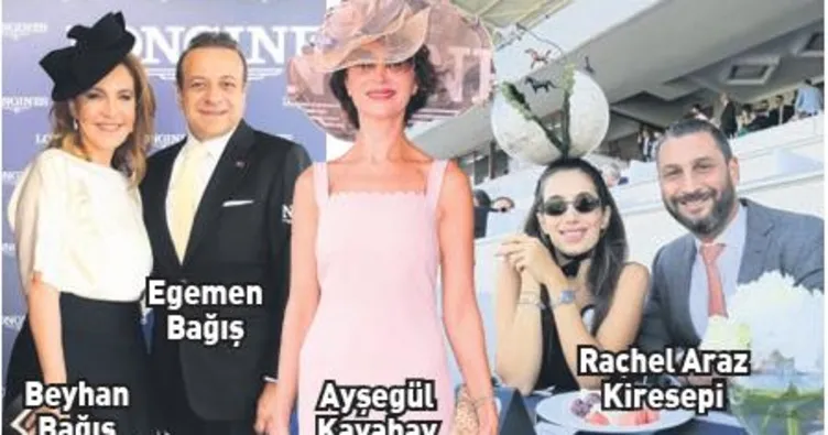 Önce atlar yarıştı sonra şıklık