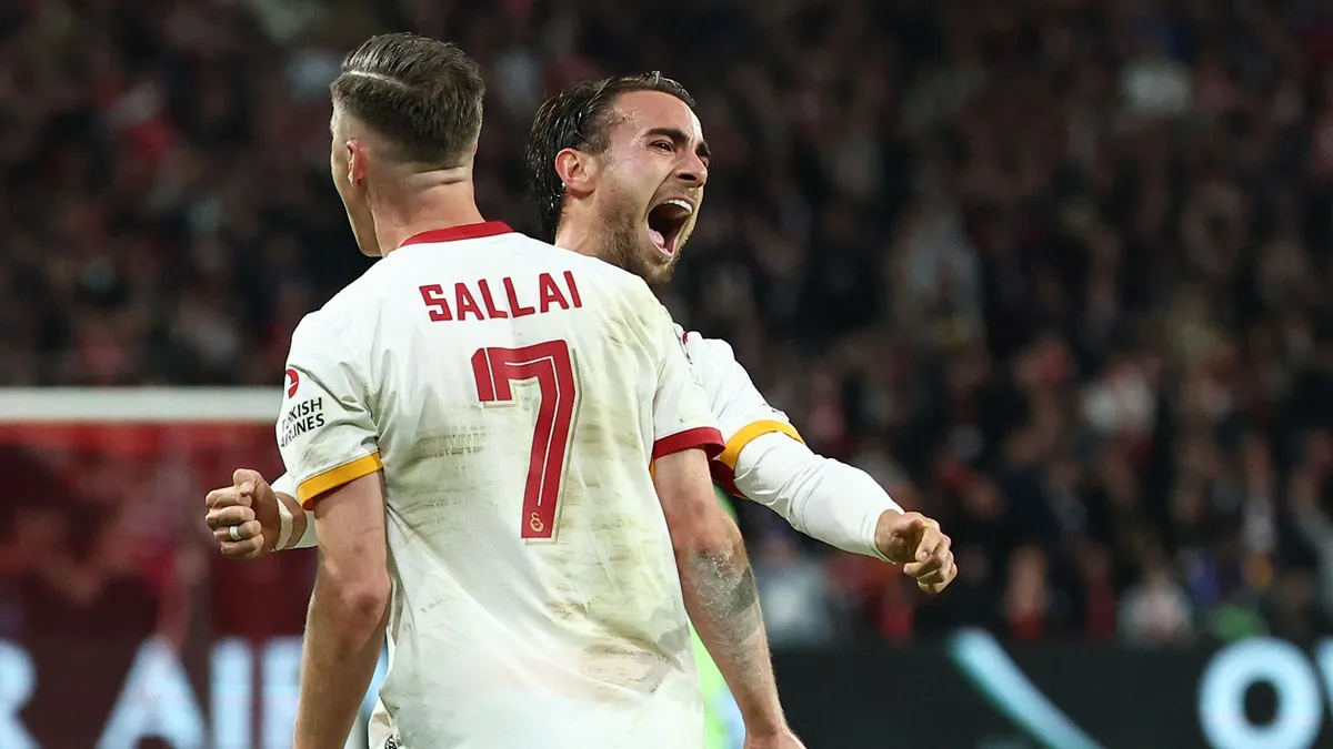 Galatasaraylı Yunus Akgün'den Lille maçı sonrası açıklamalar