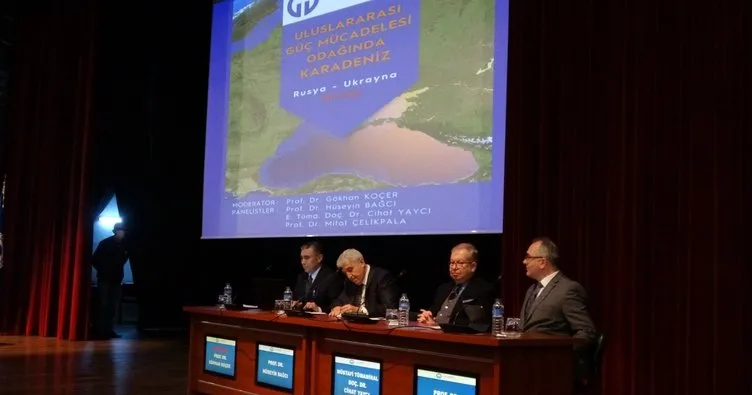 K.T.Ü’de “Uluslararası Güç Mücadelesi Odağında Karadeniz: Rusya-Ukrayna Savaşı” paneli