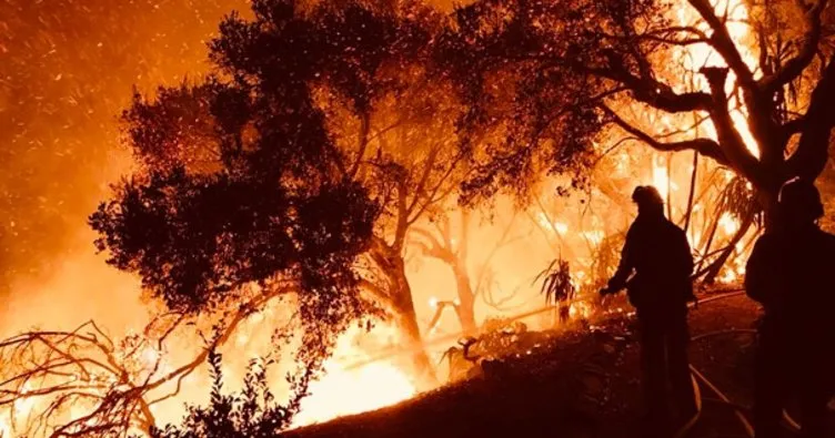 California’daki yangının boyutu New York’u geçti
