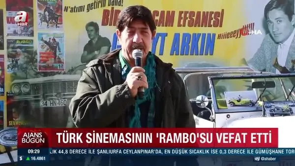 Türk sinemasının Rambo'su Sönmez Yıkılmaz vefat etti | Video