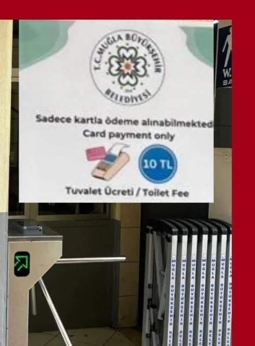 Otogar tuvaleti tartışması