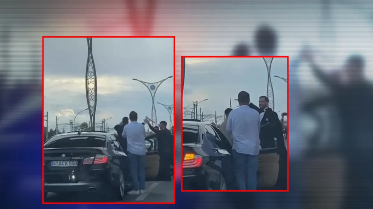Otoyolu kapatıp halay çektiler! İzmit’te skandal görüntüler Otoyolu kapatıp halay çektiler! İzmit’te skandal görüntüler