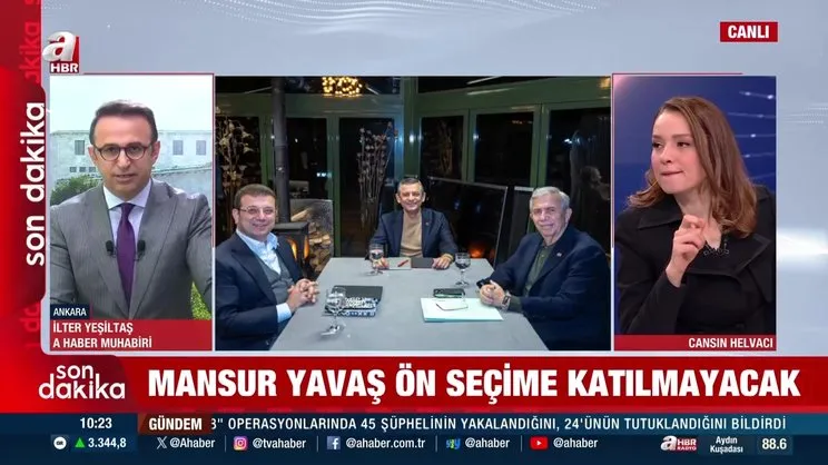SON DAKİKA! Mansur Yavaş ön seçime katılmayacak | Video